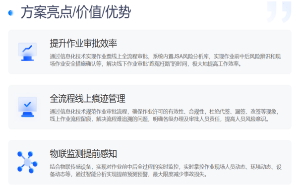 特殊作业管理数智化解决方案